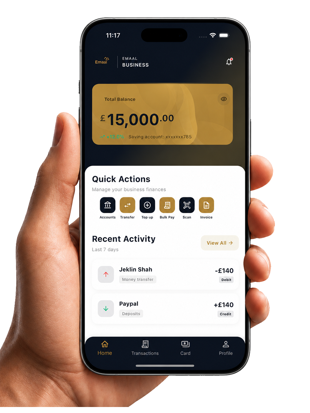 Emaal Business app preview