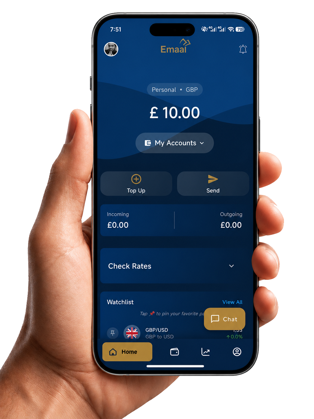 Emaal Personal app preview
